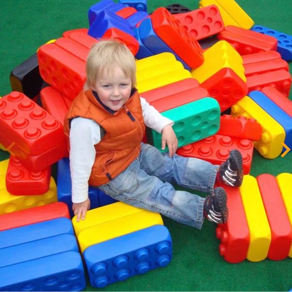 Bouwblokken met Boarding