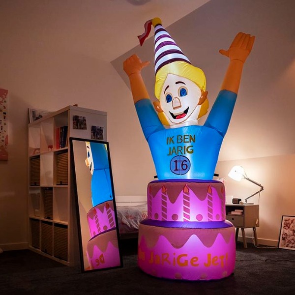 Opblaasfiguur Jarige Jet