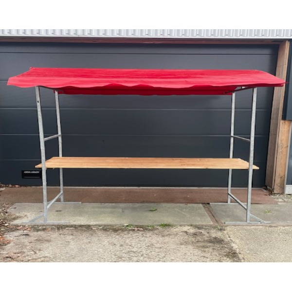 Marktkraam  rood