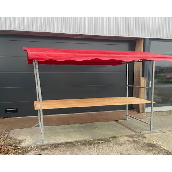 Marktkraam  rood