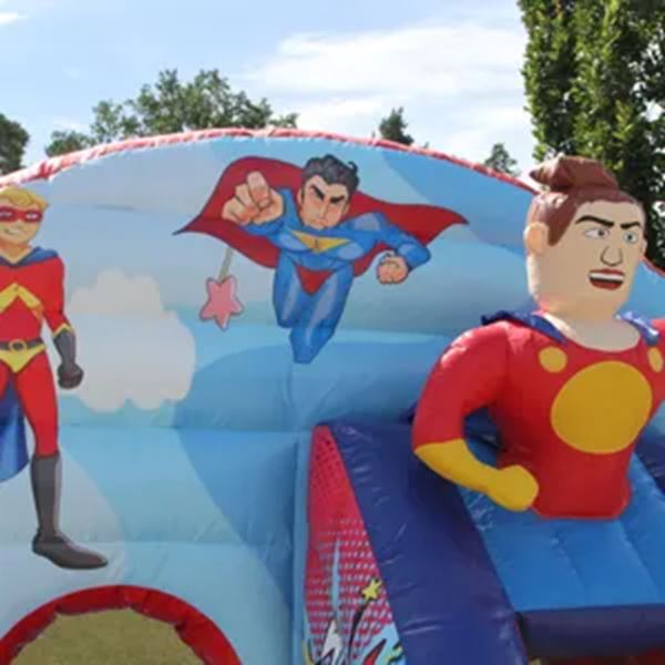 Springkussen Superhelden